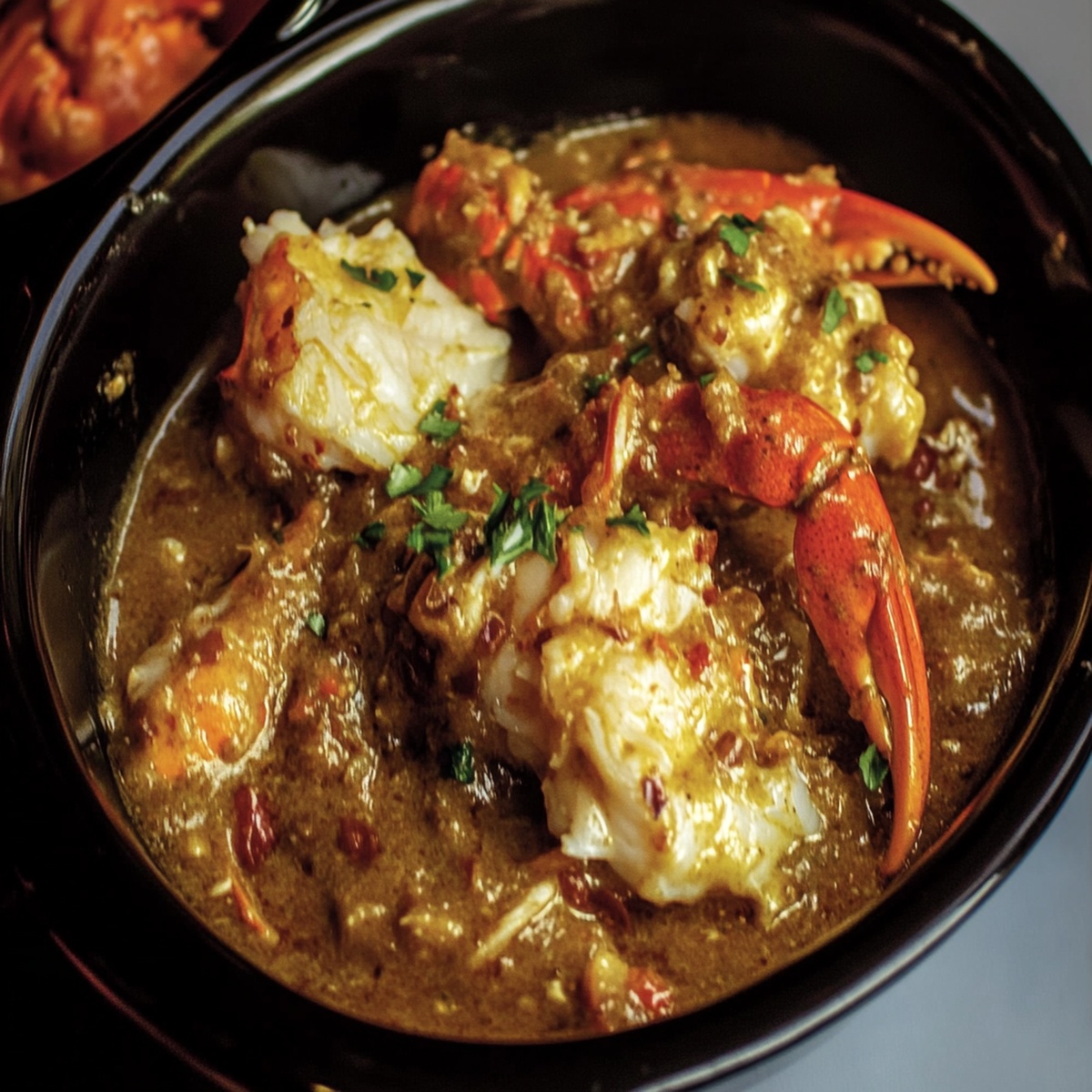 Creamy Butter Garlic Crab Recipe