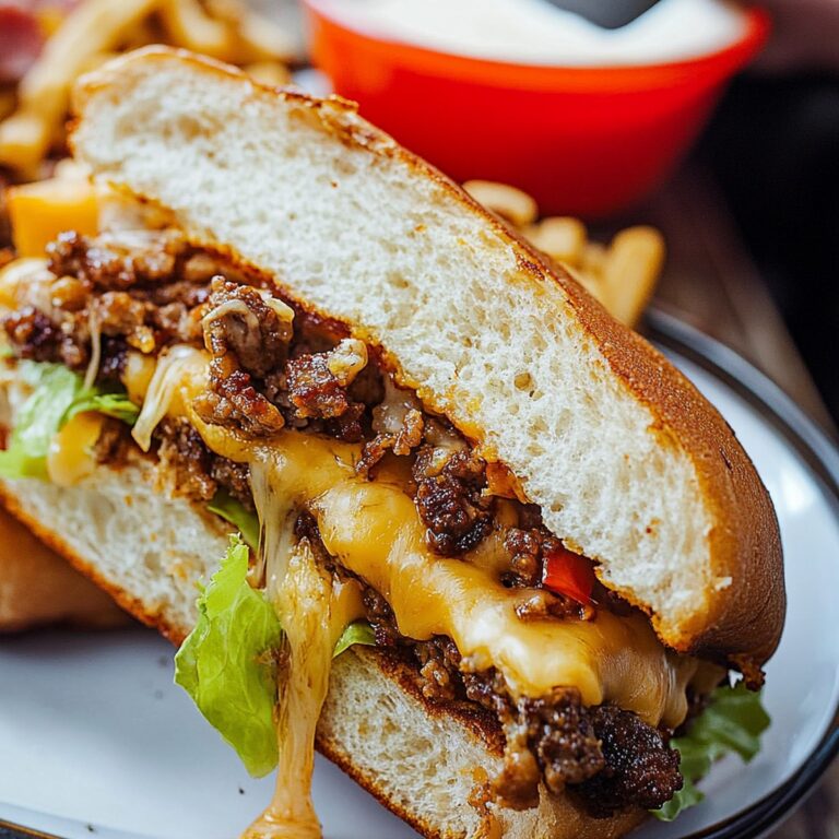 Legendary Chopped Cheese Sandwiches Recipe
