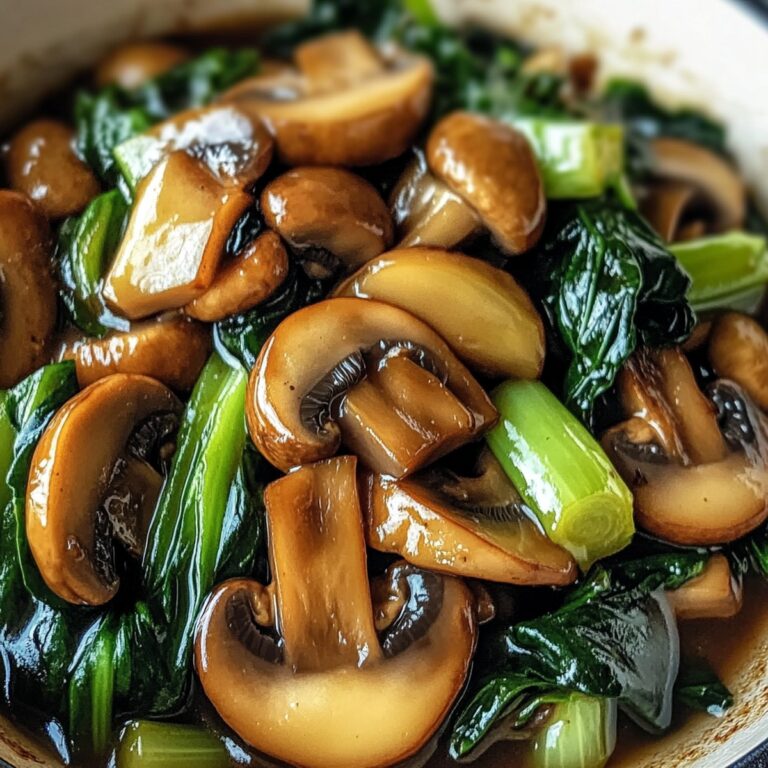 Crispy Mushroom And Bok Choy Stir-Fry Recipe