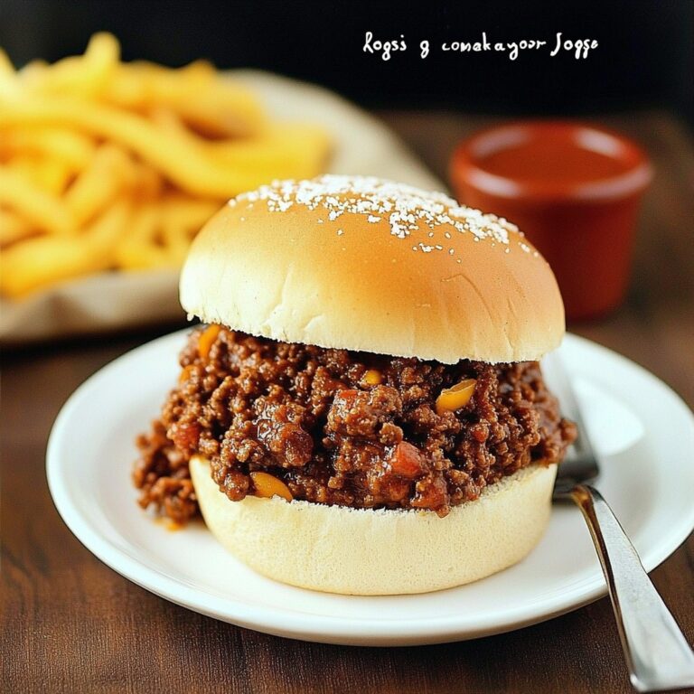 Hearty Crock Pot Sloppy Joes Recipe