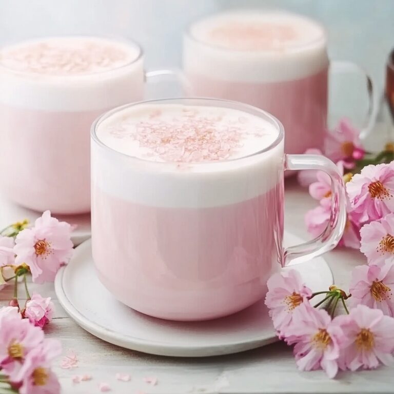 Sakura Latte Recipe