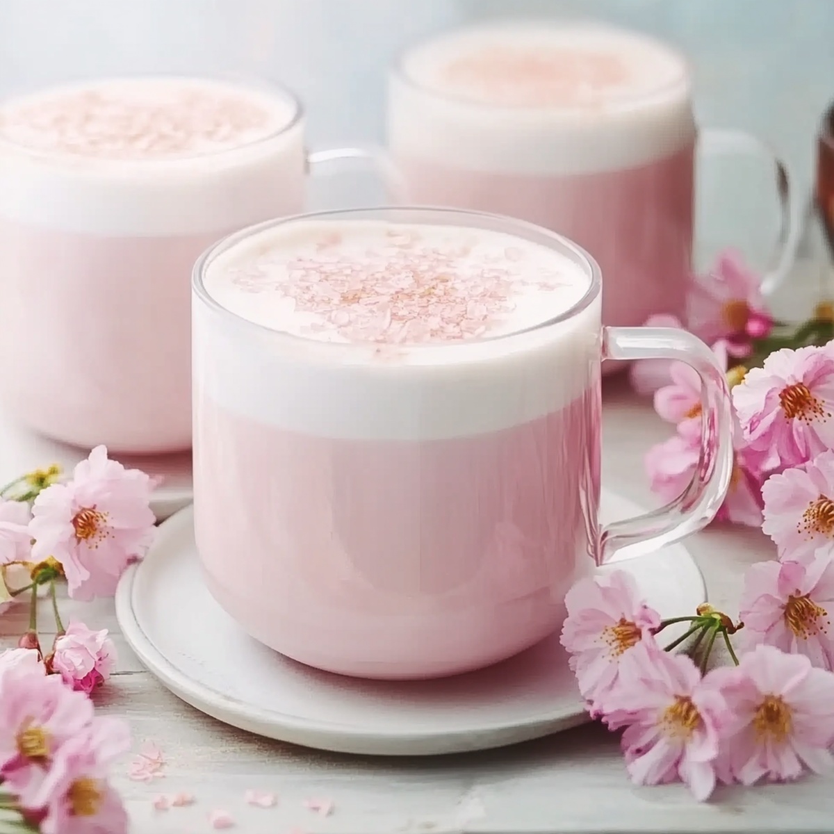 Sakura Latte Recipe