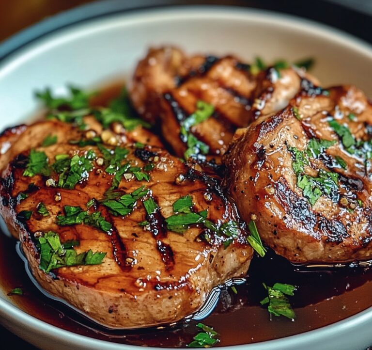 Succulent Honey Garlic Pork Chops Recipe