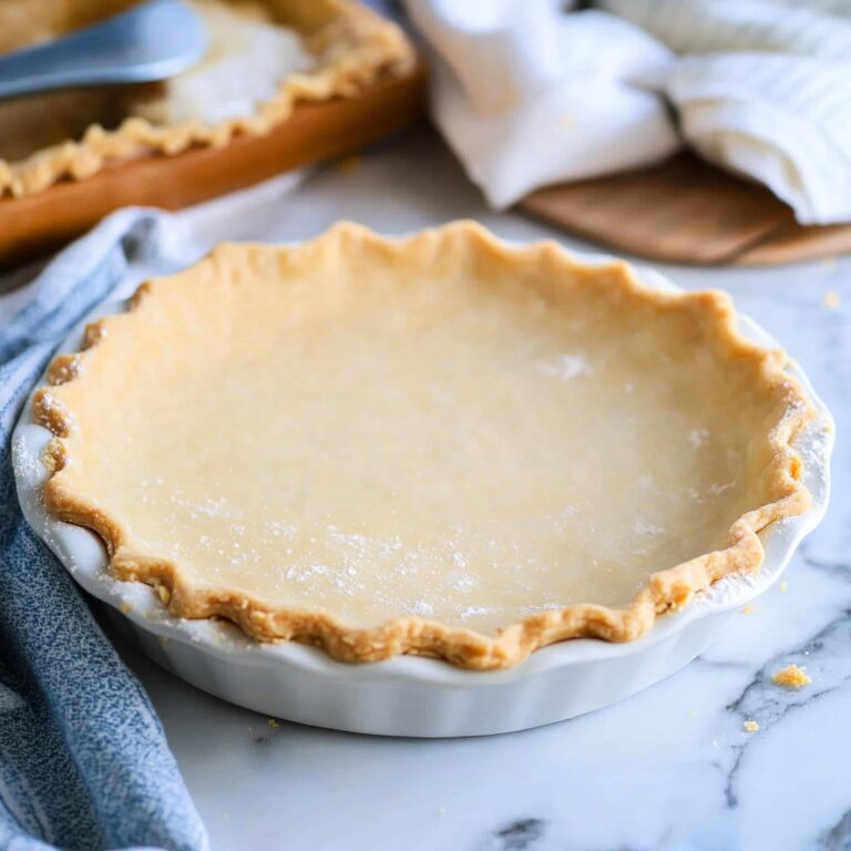 Flaky All Butter Pie Crust Recipe