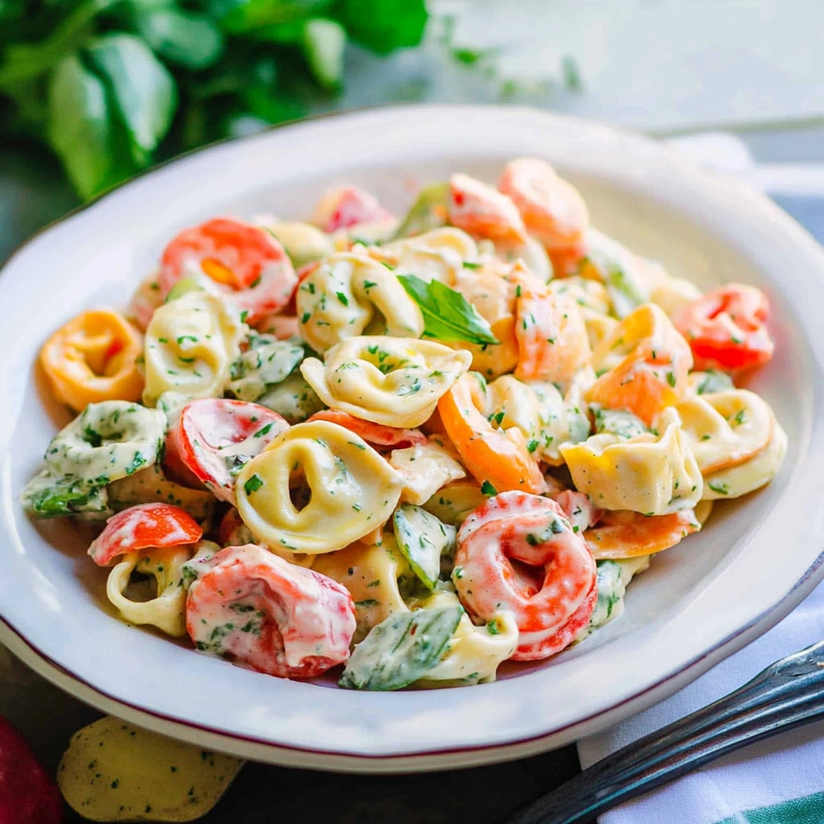 Vibrant Summer Tortellini Salad Recipe