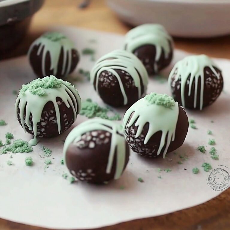Frosty Mint Oreo Balls Recipe
