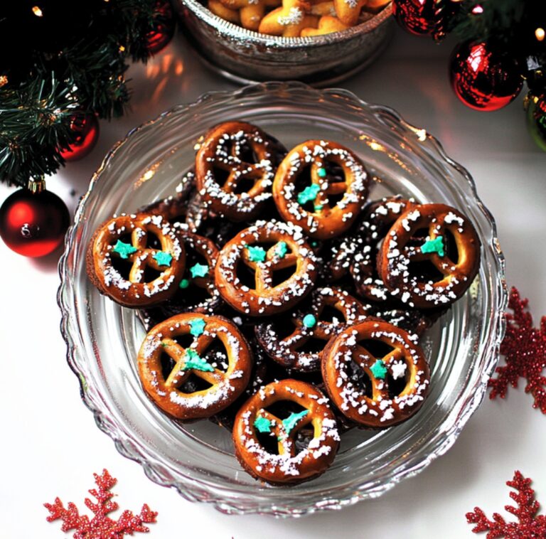 Festive Christmas Pretzels Recipe