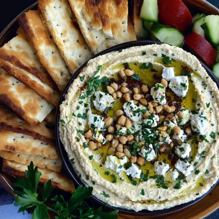 Hummus Party Dip Platter Recipe