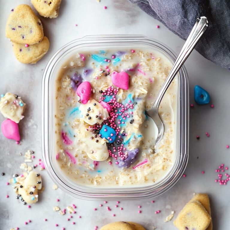 Sugar Cookie Protein Overnight Oats Recipe