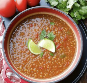 Hearty Mexican Lentil Soup Recipe