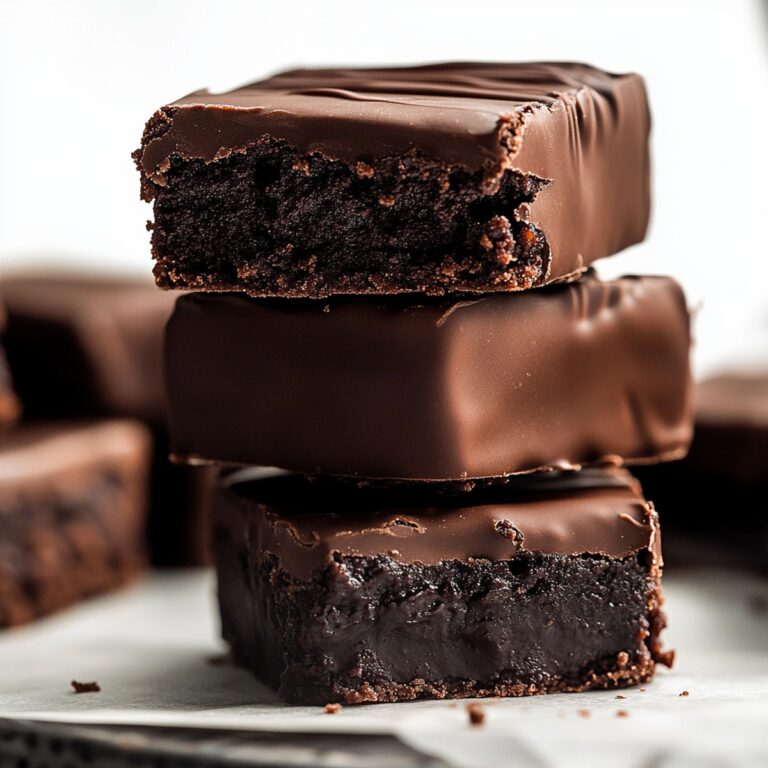 No-Bake Brownie Bars Recipe
