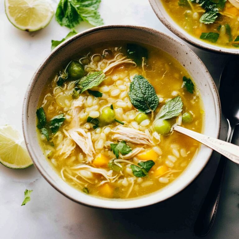 Comforting Chicken And Rice Soup Recipe