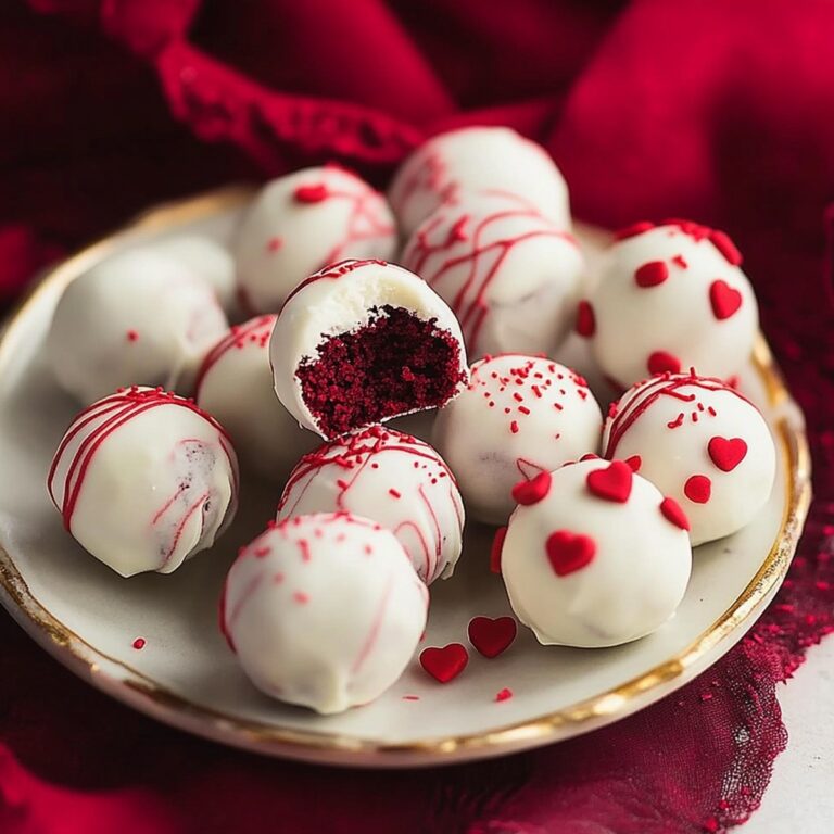 Red Velvet Cake Balls Recipe