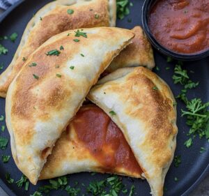 Crispy Air Fryer Calzones Recipe