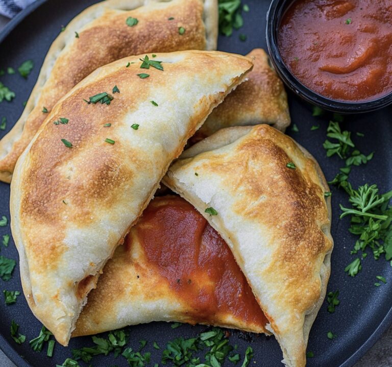 Crispy Air Fryer Calzones Recipe