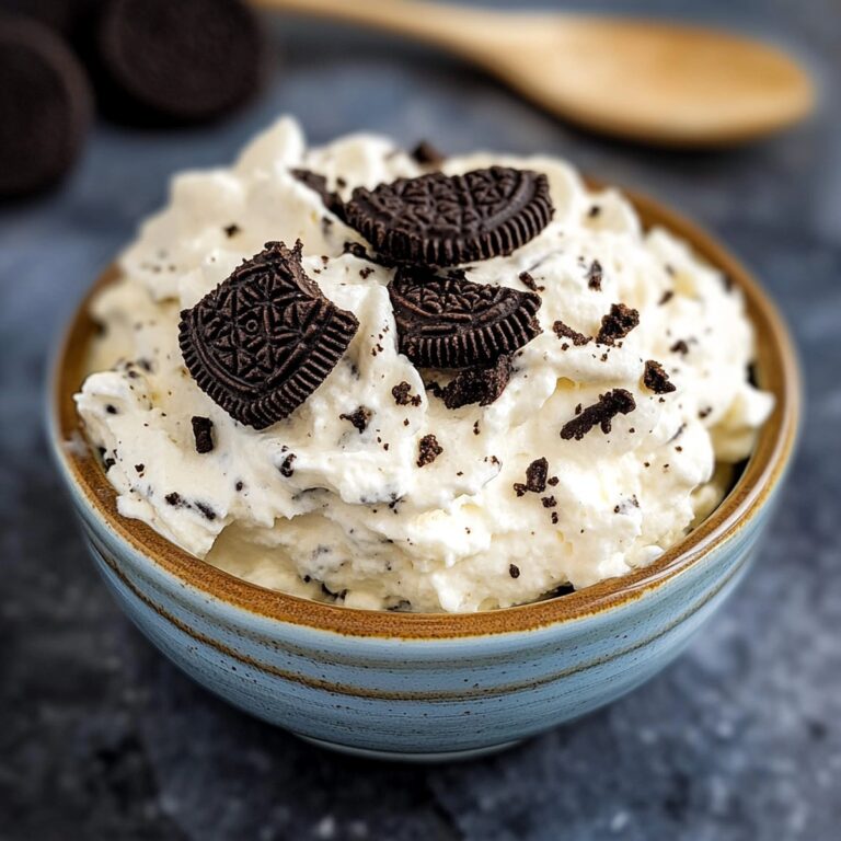 Creamy Protein Oreo Fluff Dessert Recipe