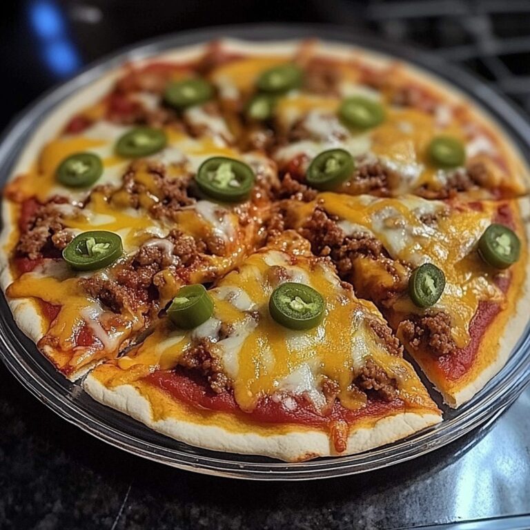 Homemade Mexican Pizza Recipe