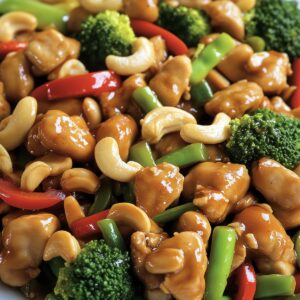 Crunchy Cashew Chicken Recipe