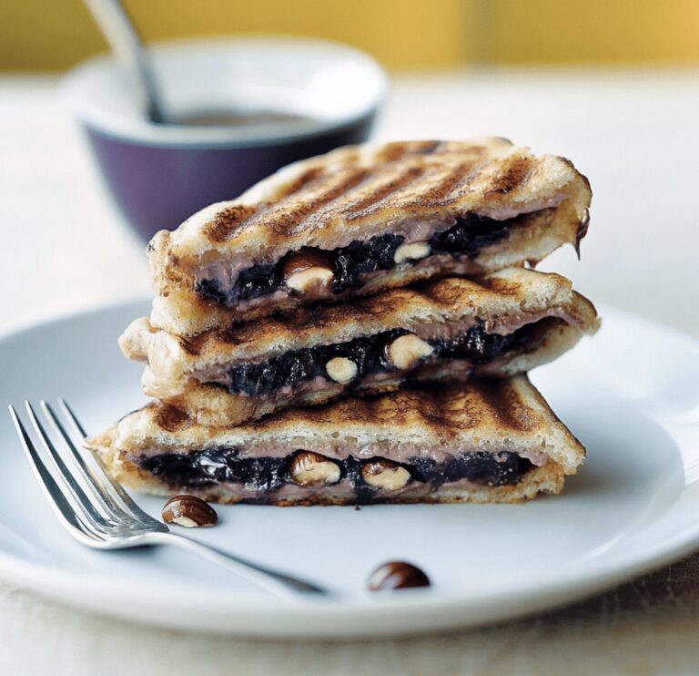 Chocolate-Hazelnut Panini Recipe