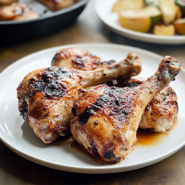 Juicy Grilled Chicken Leg Quarters Recipe