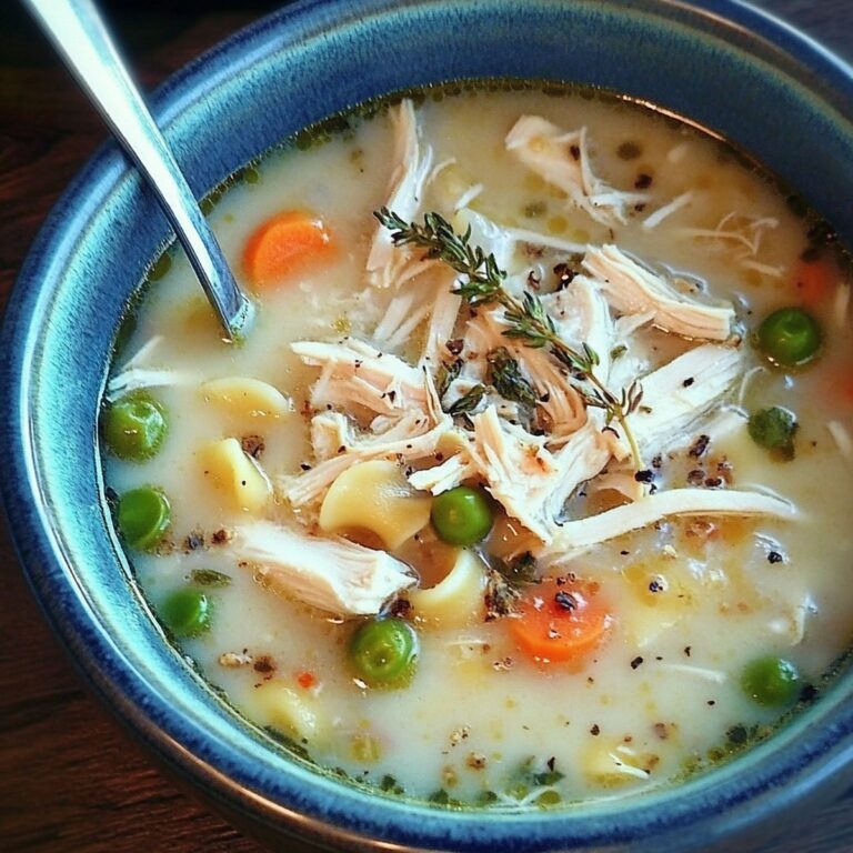 Roasted Chicken Noodle Soup Recipe