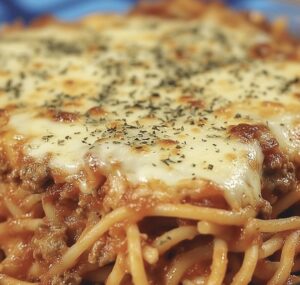 Baked Cream Cheese Spaghetti Recipe