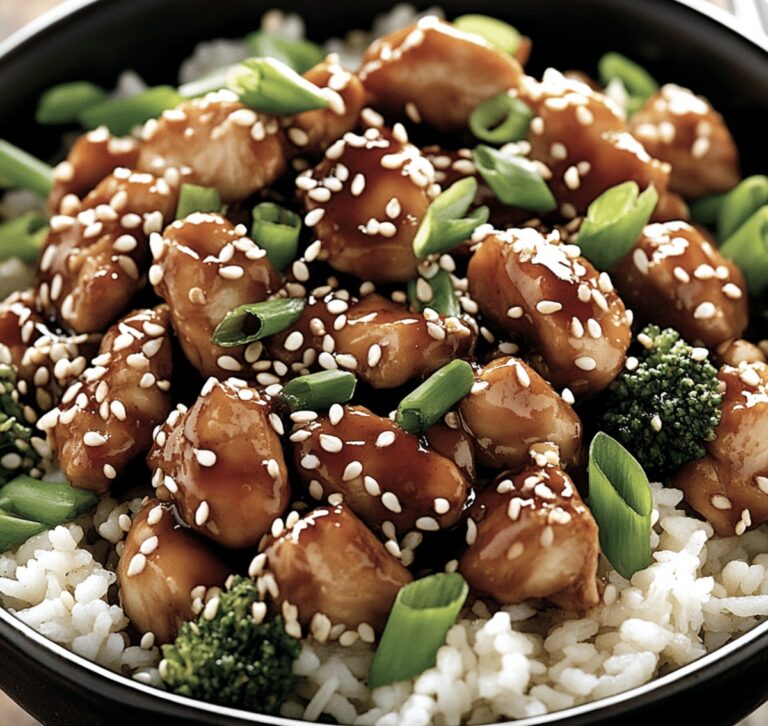 High Protein Sesame Chicken Recipe