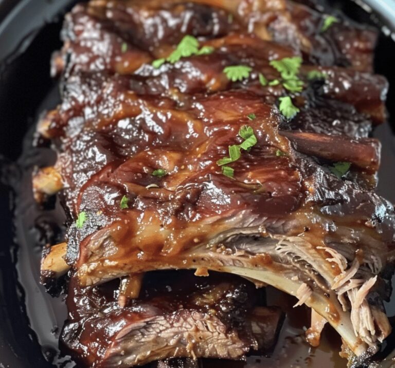 Tender Crockpot Barbecue Ribs Recipe