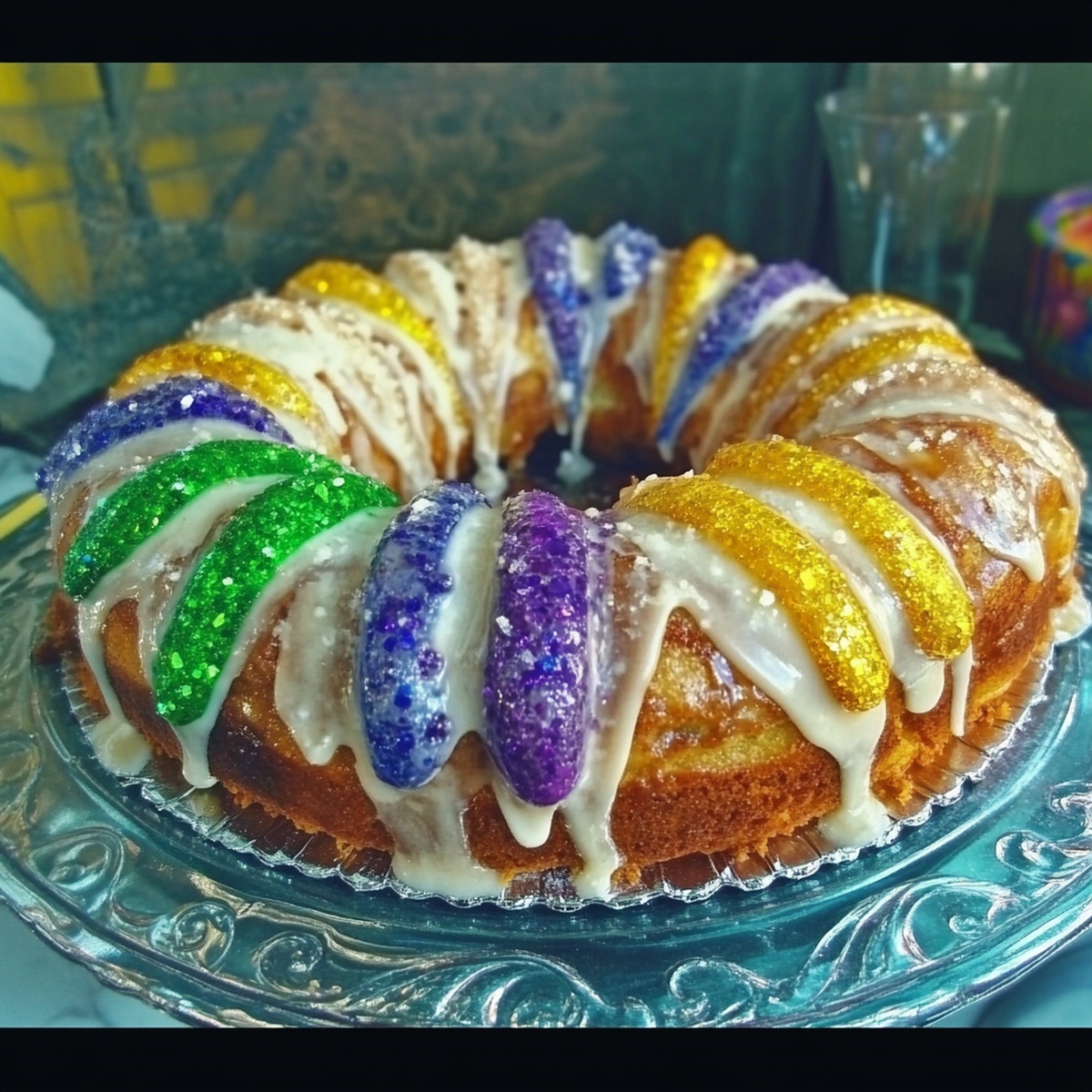 Cinnamon Roll King Cake Recipe