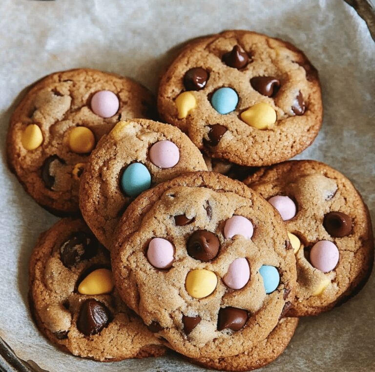 Spectacular Mini Egg Thick Chocolate Chip Cookies Recipe