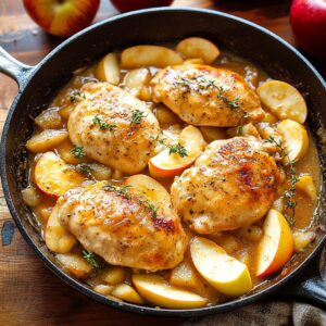 Rustic Apple Chicken Skillet Recipe