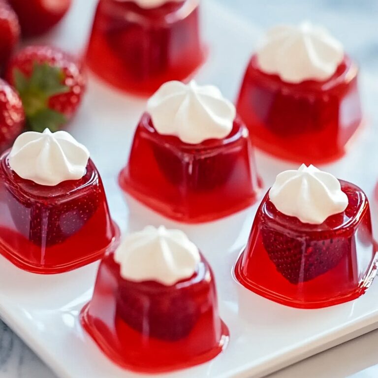 Strawberry Daiquiri Jello Shots Recipe