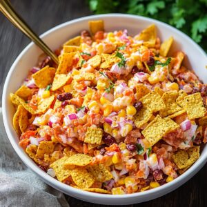 Hearty Fritos Chili Cheese Salad Recipe