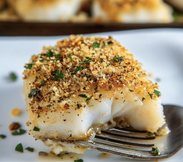 Crispy Parmesan Crusted Cod Recipe