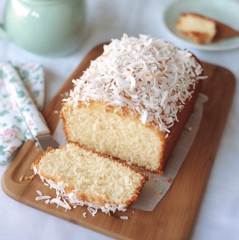Tropical Coconut Pound Cake Recipe