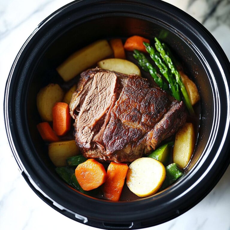 Tender Slow Cooker Pot Roast Recipe