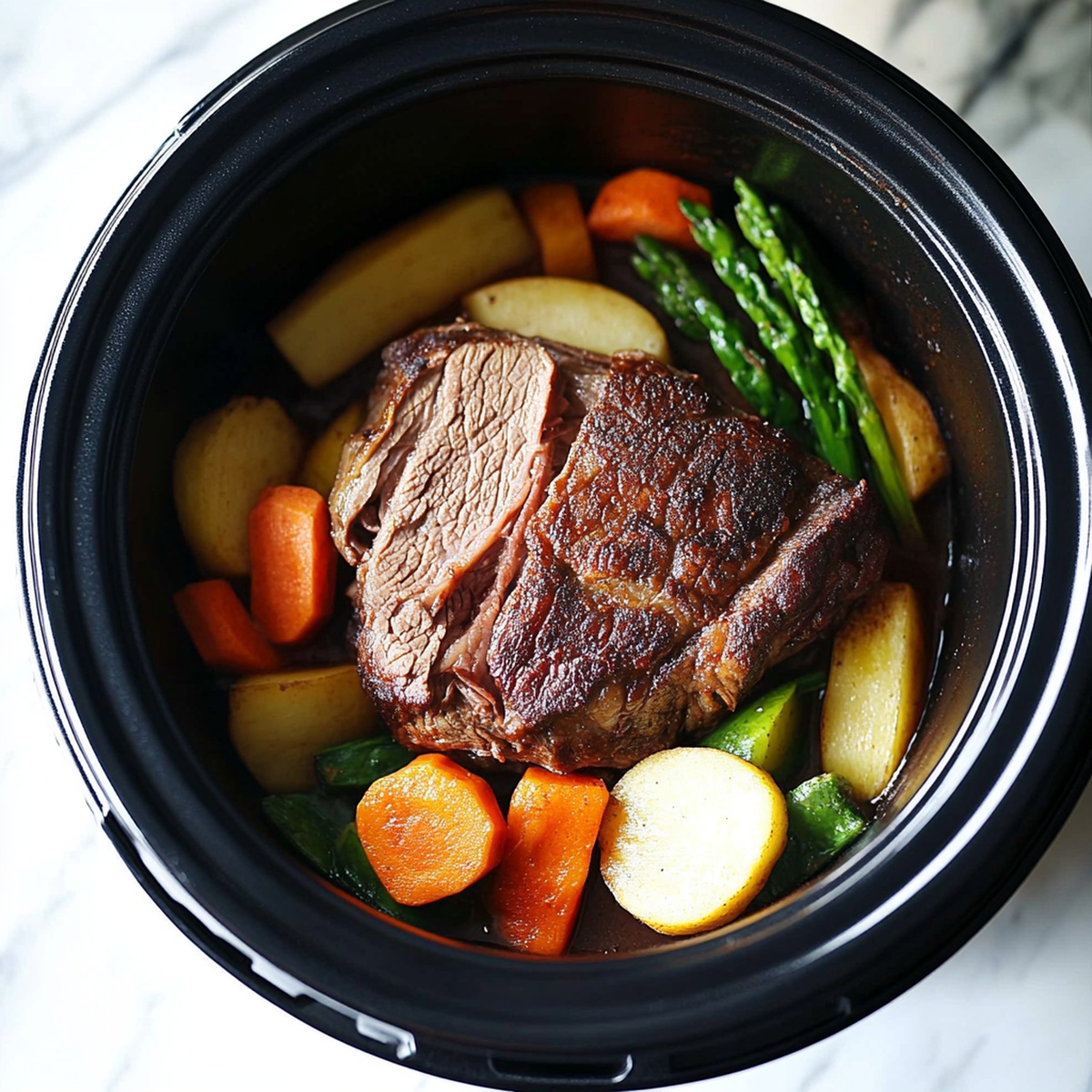 Tender Slow Cooker Pot Roast Recipe