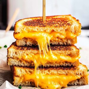 Crispy Air Fryer Grilled Cheese Recipe