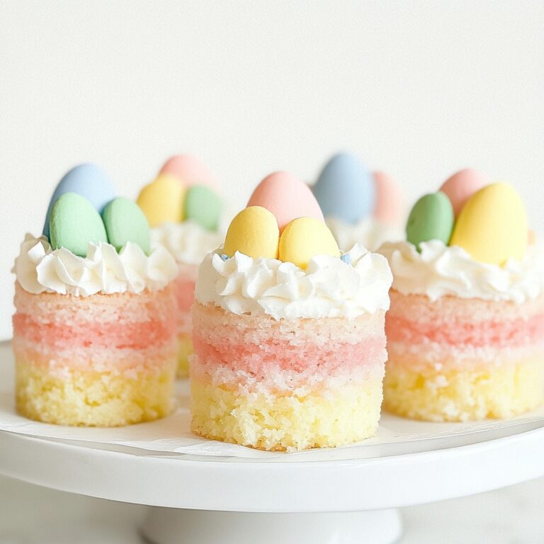 Adorable Mini Easter Cakes Recipe