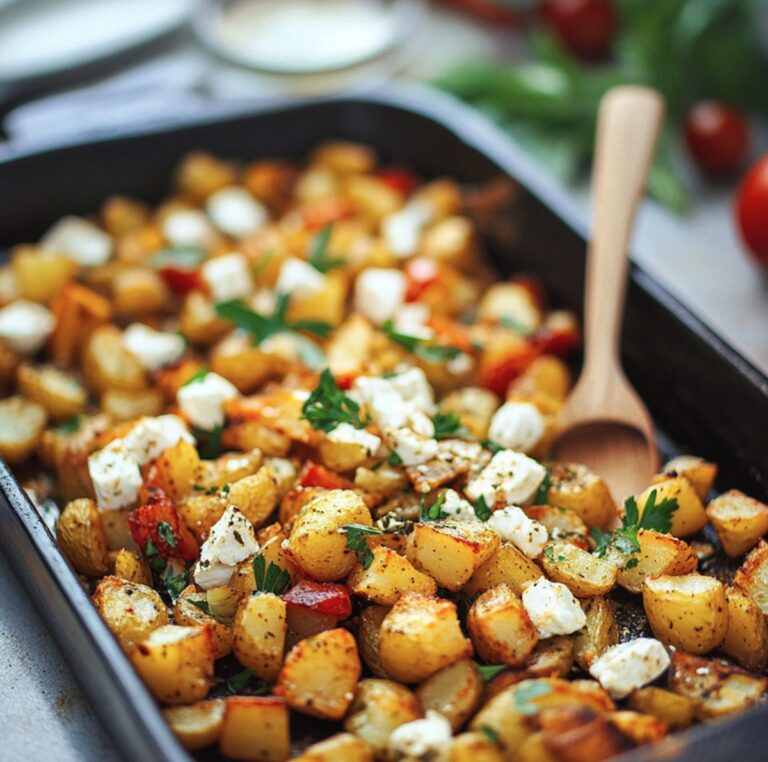Crispy Greek Roasted Potatoes Recipe