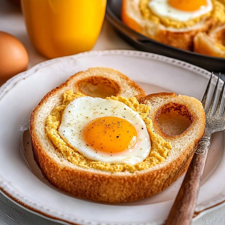 Crispy Egg In A Hole Recipe