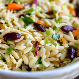 Coleslaw Orzo Salad Recipe
