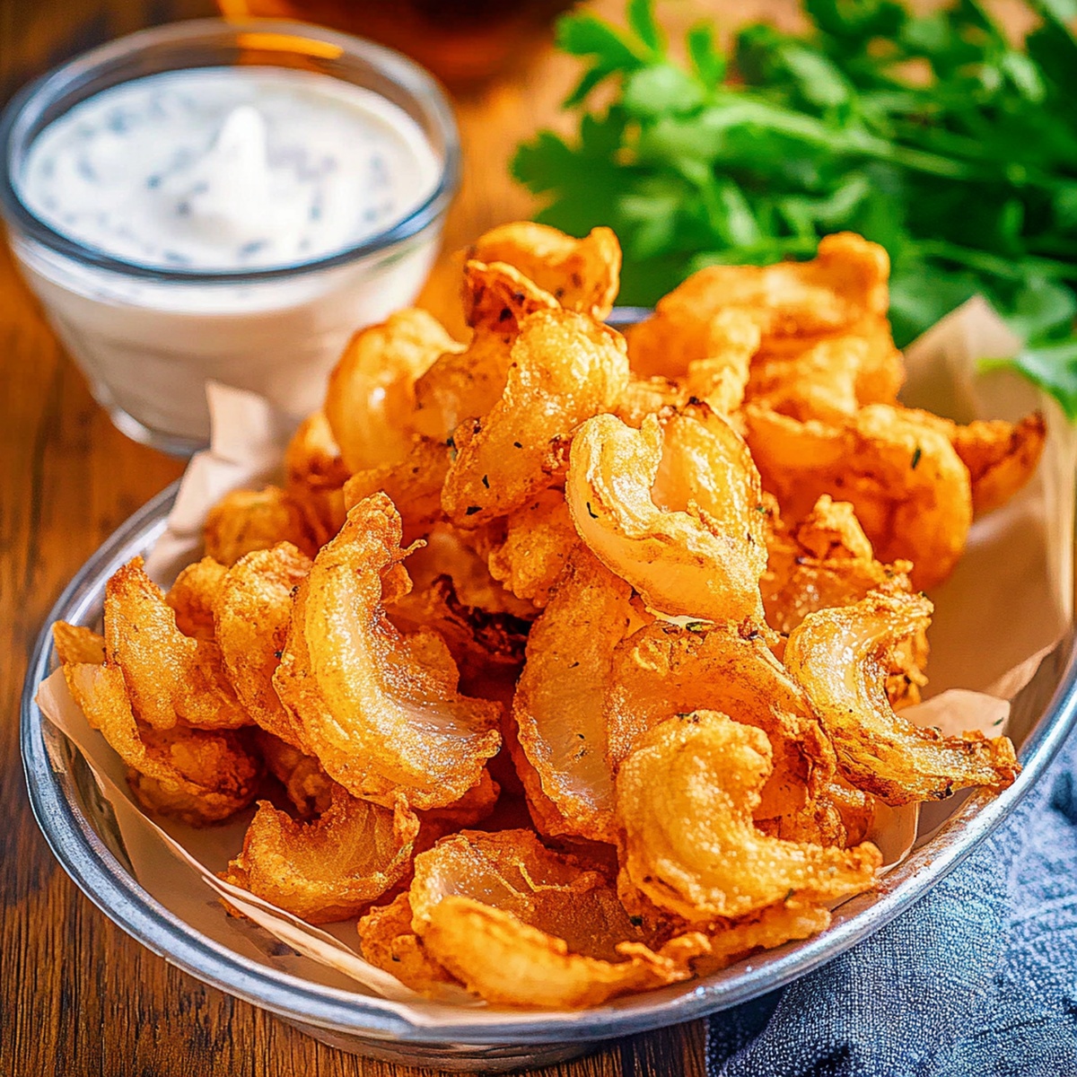 Crispy Bloomin Onion Petals Recipe