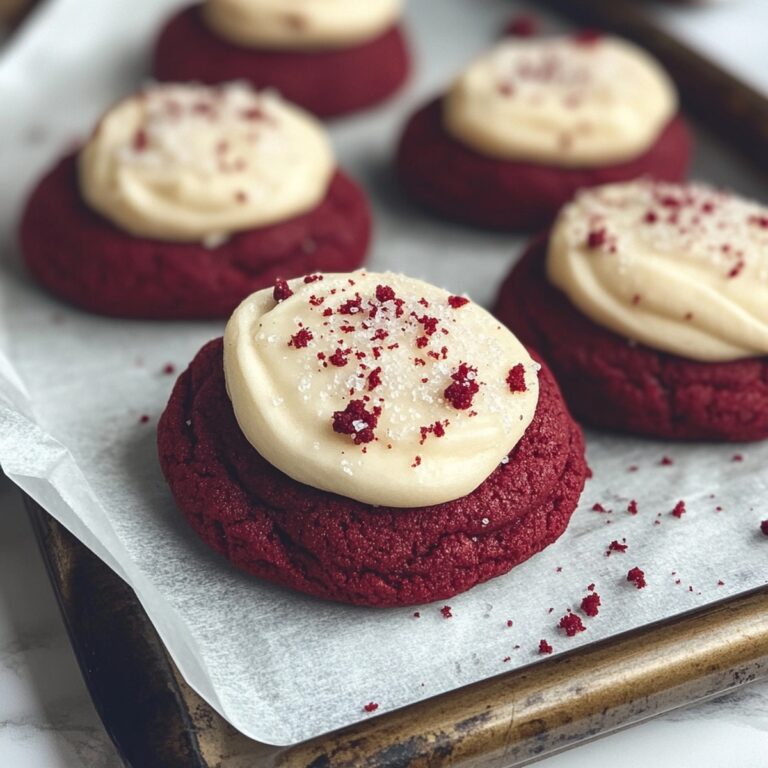 Crumbl Copycat Red Velvet Cookies Recipe