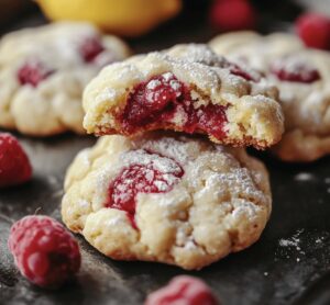 Lemon Raspberry Cookies Recipe