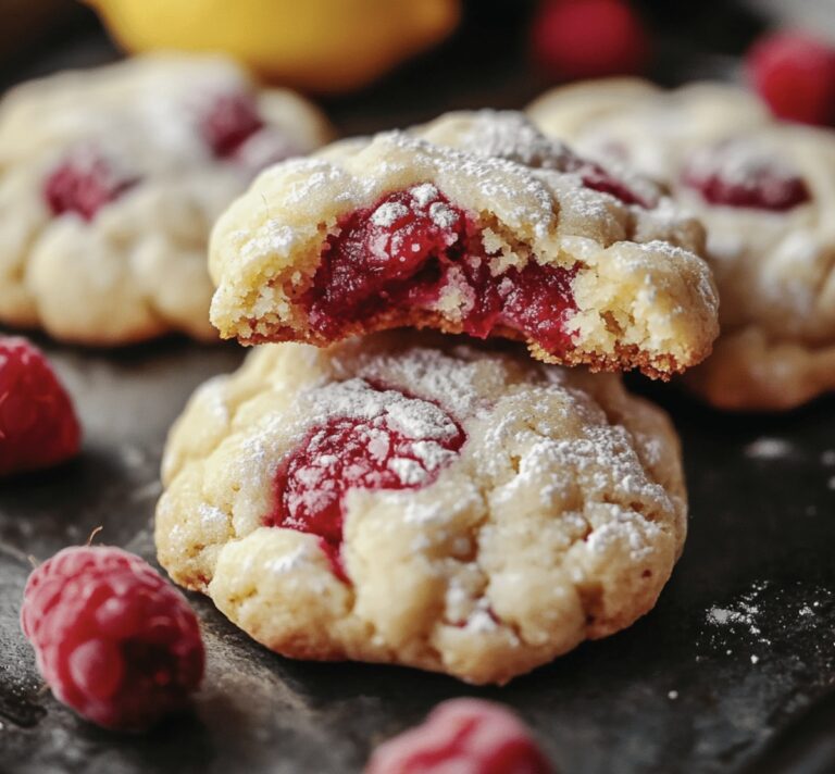 Lemon Raspberry Cookies Recipe