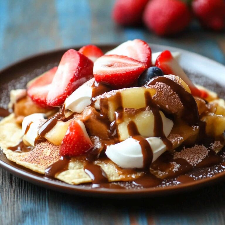 Indulgent Dessert Nachos Recipe