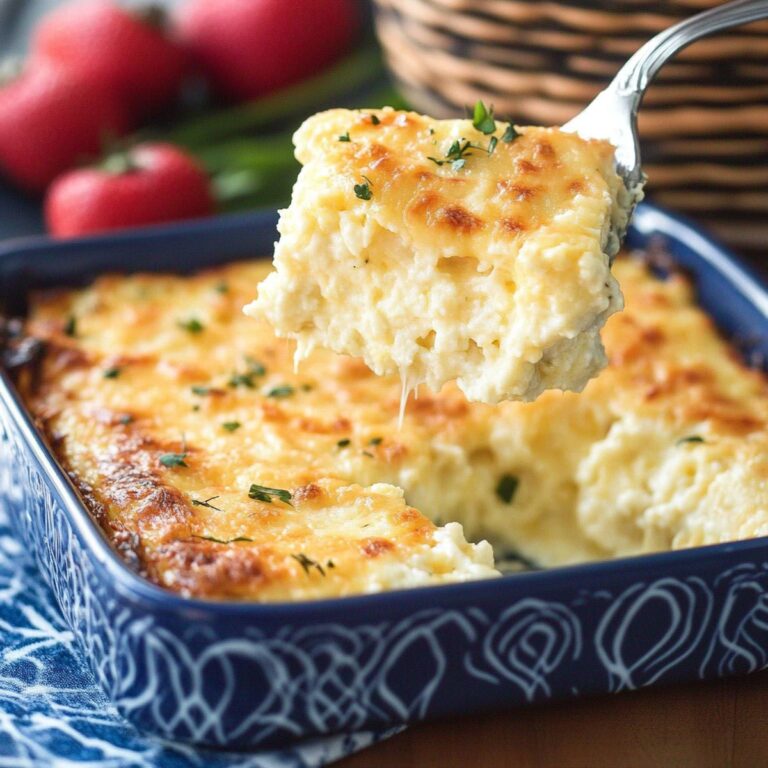 Hearty Cheese And Egg Casserole Recipe