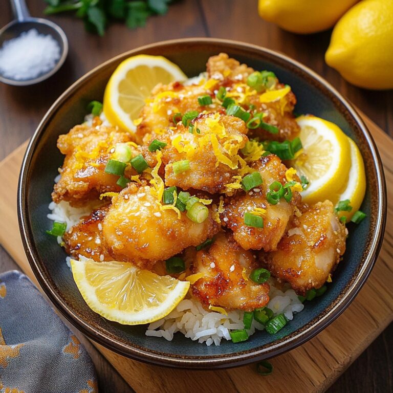 Tangy Lemon Chicken Recipe