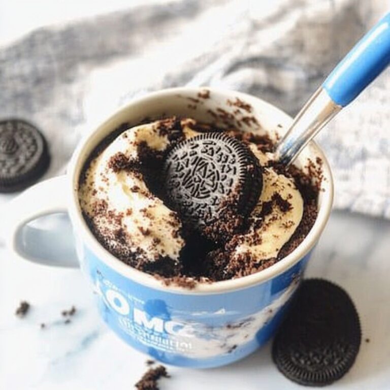 Heavenly Oreo Mug Cake Recipe